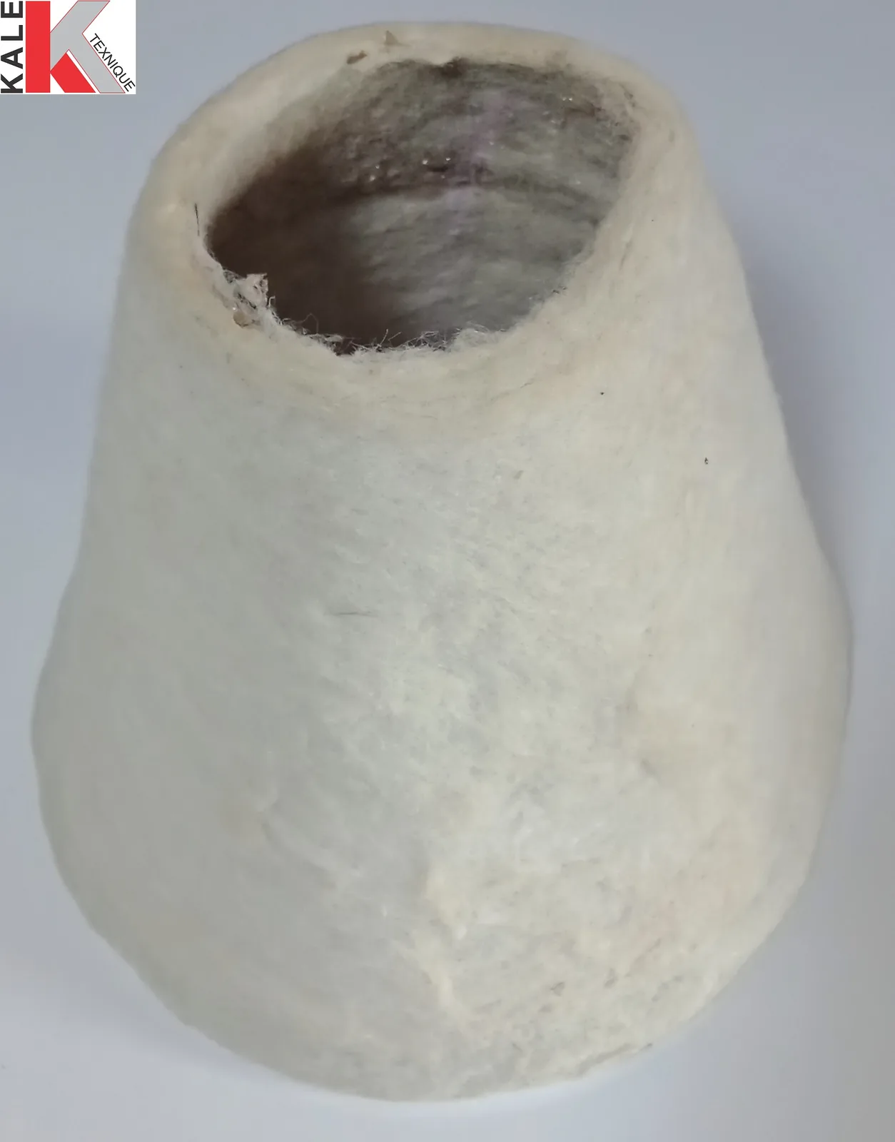 Physical conical needle-felted preform